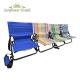 55*52*60cm Oxford Cloth Foldable Beach Chair Detachable Sand Camping Lawn