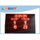 Sports Stadium LED Cricket Scoreboard With Shot Clock OEM / ODM Acceptable