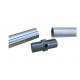 Dark Gray Zine - alloy Metal Pipe Connectors Aluminum Tube Fittings