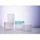 Classic cylinder round plastic cosmetics cream jar in 50ml 100ml 150ml 200ml 250ml for skincare face body cream PCR PP