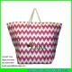 LUDA rope handles summer straw handbags big size beach paper straw bags