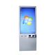 Floor Standing Self Service Payment Kiosk Touch Screen Terminals 350 Nits Brightness For Bank