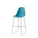 European Plastic Seat Bar Stool Height Chairs Wear Resistant Commercial Furniture