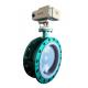 1/4 Turn DN500 WCB Wafer Electric Actuated Butterfly Valve