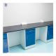Space Saving Lab Wall Bench Stainless Steel Island Work Station Customized