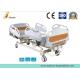 ABS E type Luxury Crank Adjustable Medical Hospital Beds With Soft Connection (ALS-M316)