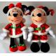 Custom Plush Toys Christmas Disney  Mickey Mouse And Minnie Mouse Toys 45cm