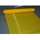Yellow 64T - 55 Micron Polyester Screen Printing Mesh For Printed Circuit Boards
