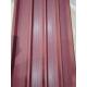 Textured Red Color Trapezoidal Roof Sheet Pre-Painted Galvanized Z275=G90 Super SMP 40 Years Metal Roof Wall Cladding