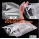 Resealable silver noni mylar zip lock bags with clear front and foil back, Resealable Foil Lined Stand Up Colorful Print