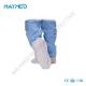 Medical Microporous White Disposable Shoe Covers With PVC Sole