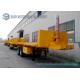 30 T Doubel Axles 20 feet Trailer , Flat Bed Dump container semi trailer