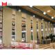 110mm Yellow Wood Surface Movable Partition Wall For Five Star Hotel