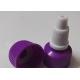 20 / 410 Purple / Grey Plastic Bottle Lids Twist Type Out Diameter 23 . 5MM