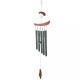 Retro Style Length 100cm Metal Wind Chime , 5 Rod Wind Chime Optional Color