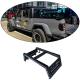 Step Bar Carbon Steel Black Powder Coating Overland Bed Rack for Jeep Wrangler JL