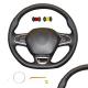 Custom DIY Handing Sew Steering Wheel Cover for Renault Kadjar 2016 2017 for Renault Koleos 2016 2017