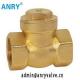 50MM API 600 Brass  Check Valve Manual Non Soft Sealing