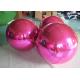 Air Sealed Hanging Silver / Gold / Magenta Ball Inflatable Mirror Ball Mirror Balloon Giant Mirror Sphere For Decoration