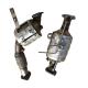 D5 Three Way Catalytic Converter Stainless Steel Ceramic Carrier