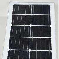 IP66 Waterproof LED Solar Street Light with Bifacial Solar Panel and 5000K CCT
