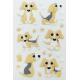 Puppy Dog Puffy Animal Stickers For Home Wall Decor Custom Printed Removable