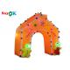 Christmas Inflatable Archway Oxford Cloth LED Light Inflatable Arch Tent Colorful Christmas Decoration For Promotion