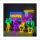 Waterproof Neon Acrylic Letters 8mm-10mm LED Neon Light Sign For Shop Coffee