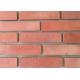 3D51-3 Clay Thin Veneer Brick Turned Color Veneer Brick With Smooth Surface Edge