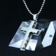 Fashion Top Trendy Stainless Steel Cross Necklace Pendant LPC408