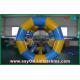 Yellow / Blue Funny Rolling Inflatable Water Toys Inflatable Pool Toys For Water Park
