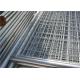 Contruction protection steel Australian temporary fencing with round pipe