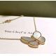 Wholesale Van Cleef & Arpels Butterfly Necklace18K Yellow Gold Necklace VCARA63400