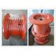 D-DN19 Model LBS Grooved Drum , Wire Rope Hoist Drum For Hoisting