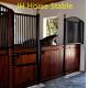 Prefabricated Building Material Horse Stable Stall Panels Free Standing