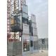 2tons Load SC200 Single Cage Building Elevator with Rack Mast Section 50m Height