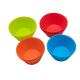 Reusable Standard Colorful Truffle Cups Non-stick Cupcake Baking Liners Muffin Molds Funny Silicone Baking Cups Cake Mold