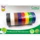 Customized Crepe Paper Rainbow Colored Masking Tape For Basic Painting