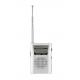 ABS Pocket Am Fm Radio Built In Speaker Built In Antenna Compact Am Fm Radio 3.5MM jack