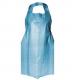 Lightweight Blue Disposable Plastic Apron Anti Barrier 0.04MM Thickness