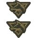 WYNEX Morale Patch Of Wolf Eco - Friendly Of Army Military Hats With Morale PVC Patch