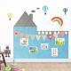 Wall Decoration Sound Absorbing Acoustic Wall Panels Kindergarten Child's Interest