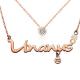 New Fashion Tagor Jewelry 316L Stainless Steel Pendant Necklace TYGN006