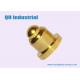 High Precision Brass C3604 Gold Plated Tast Male Female Solder Pogo Pin,Solder Cup Pogo Pin from Manufacturer in China