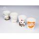 Small Volume 4 Oz Disposable Paper Takeaway Cups White / Natural Color
