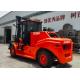 Heavy Duty Forklift With 0-20 Km/h Speed 45-90 Degree Tilt Angle 3000mm Mast Lifting Height