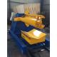 Steel Materail Hydraulic Decoiler Machine 7-12m / Min Working Speed
