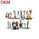 Customized Christmas Cake Topper Toys Set OEM Birthday Party Cupcakes Figurines Bobble Heads Toy Doll Set