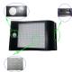 High Brightness Solar Powered LED Outdoor Lights With 110 Pcs LEDs