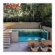 Thick Acrylic Glass for Above Ground Pools Enjoy a Clear View of Your Pool